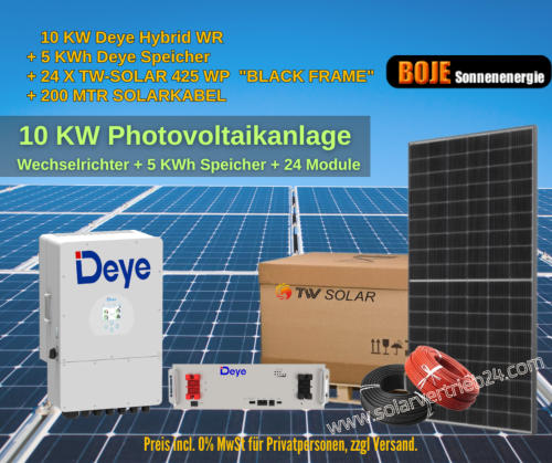 10 kv komplett pv anlage