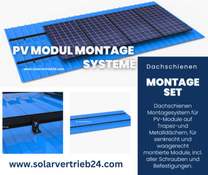 PV Montagesystem Trapezdach