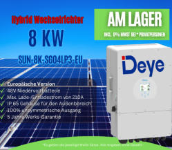 Deye Hybrid Wechselrichter 8KW SUN-8K-SG04LP3-EU