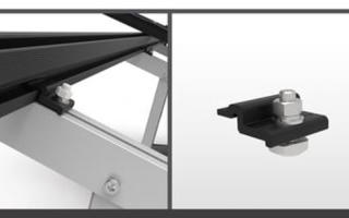 PV Montagesystem Bodenaufstellung Flachdach